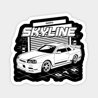 Skyline GTR R34 Magnet