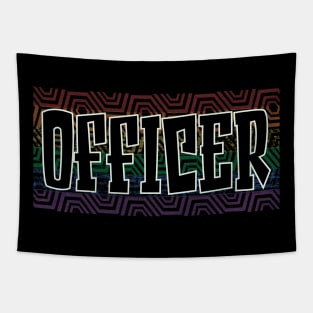 LGBTQ PATTERN USA OFFICER Tapestry