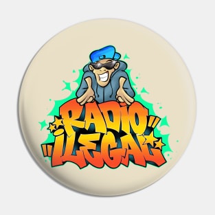 Radio Ilegal Pin