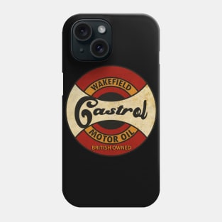 Motor Oil Vintage Sign Phone Case