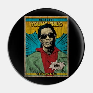 Young Thug Vintage Fan Art Pin