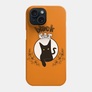 black cat Phone Case