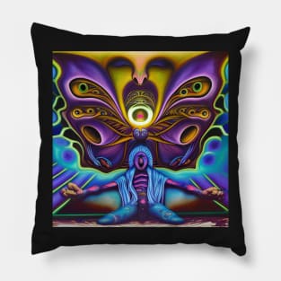 Ethereal Metamorphosis Pillow