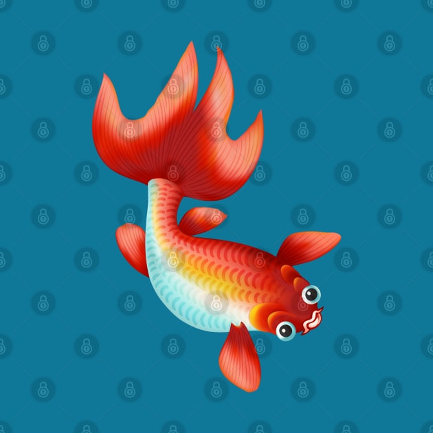 Koi fish by CatyArte