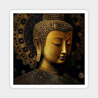 Buddha, Spiritual Meditation Magnet