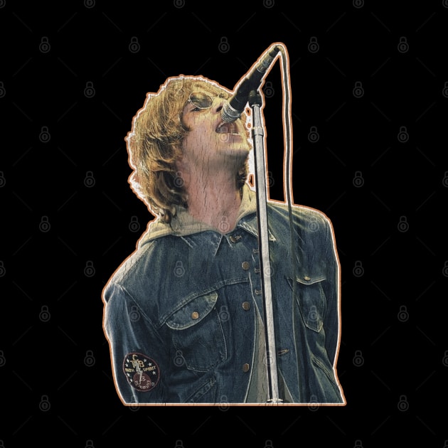 Vintage Retro Liam Gallagher by MuraiKacerStore