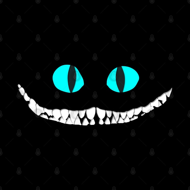 Alice in Wonderland Cheshire Cat by OutlineArt