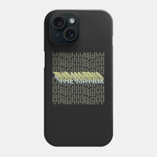 matrix circuit, core matrix Phone Case