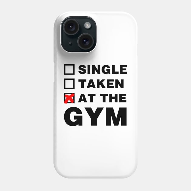 Single taken at the gym Phone Case by liviala