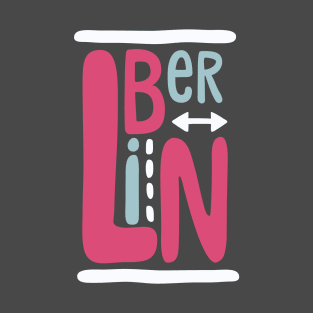 Berlin Typography T-Shirt