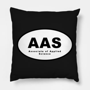 AAS (Associate of Applied Science) Oval Pillow