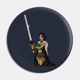 Hanna the Barbarian Pin