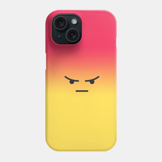 ANGRY REACT Phone Case by Jijarugen