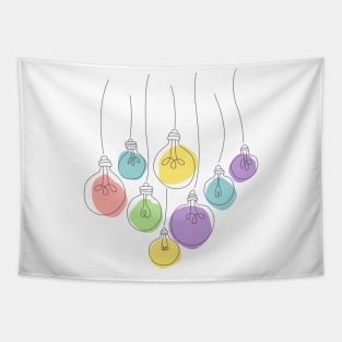 Colorful lamps Tapestry