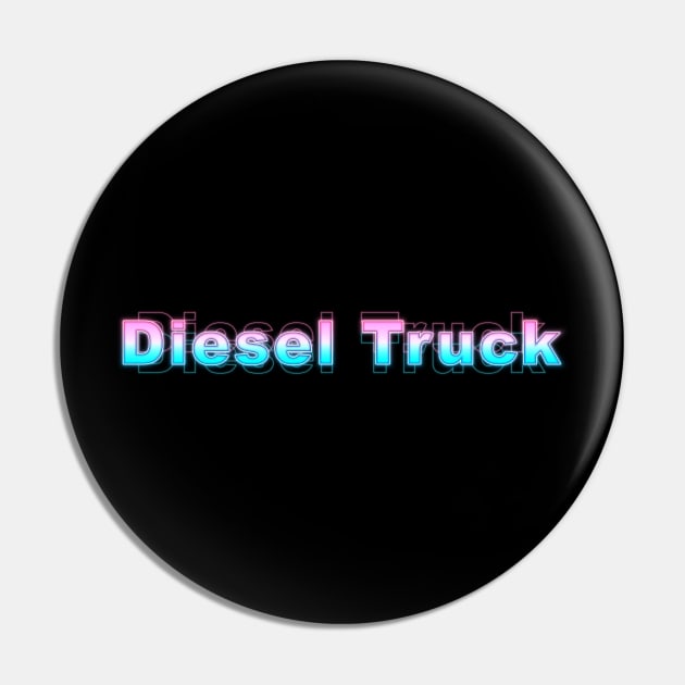 Diesel Truck Pin by Sanzida Design