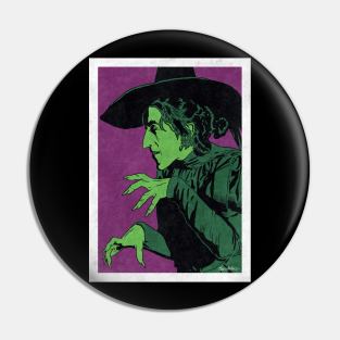 WICKED WITCH OF THE WEST - The Wizard of OZ (Pop Art) Pin