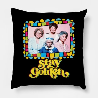 Stay Golden! 80s Pillow