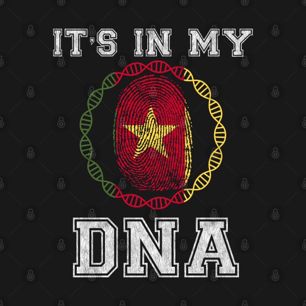 Cameroon  It's In My DNA - Gift for Cameroonian From Cameroon by Country Flags