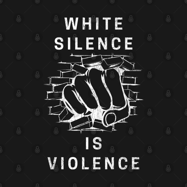 White Silence Is Violence by CF.LAB.DESIGN