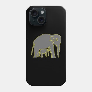 Protect Me - I am a baby elephant. Phone Case