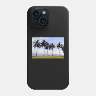 Coconut Palms, Rex Smeal Park, Port Douglas, Queensland Phone Case