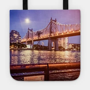 Queensboro Bridge, Manhattan, New York City Tote