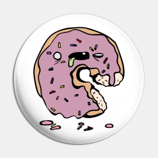 Zombie Donut Pin