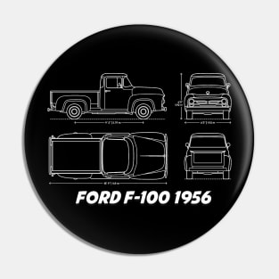 Ford F 100 1956 Pin