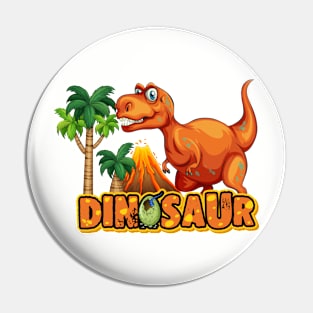 Dinosaur Land Pin