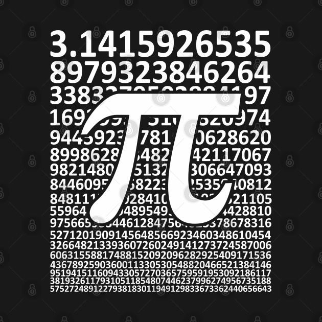 Digits of Pi, Pi Day Math by Mas Design