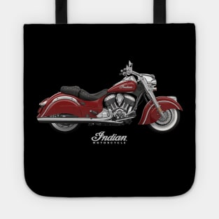 Indian Spirit Custom Motorcycle Racer biker vintage Tote