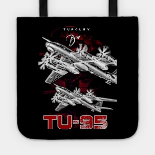 Tupolev TU-95 Heavy Russian Bomber Aircraft Tote