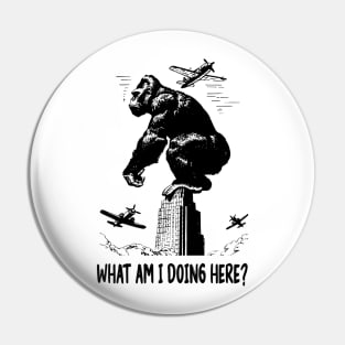 confused king kong Pin