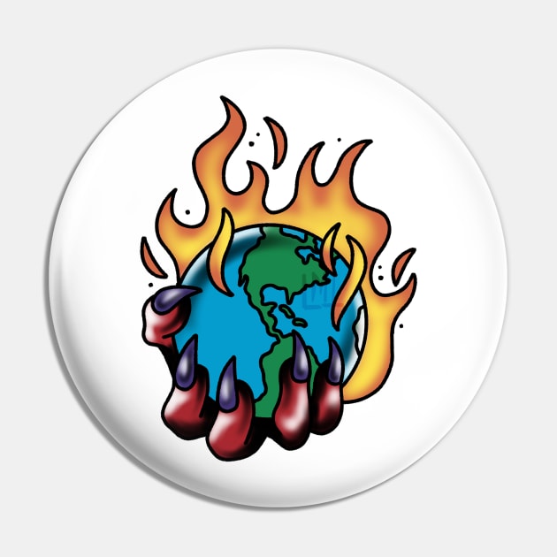 Hellfire Pin by LoudMouthThreads