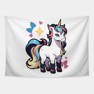 Unicorn Rainbow 14 Tapestry