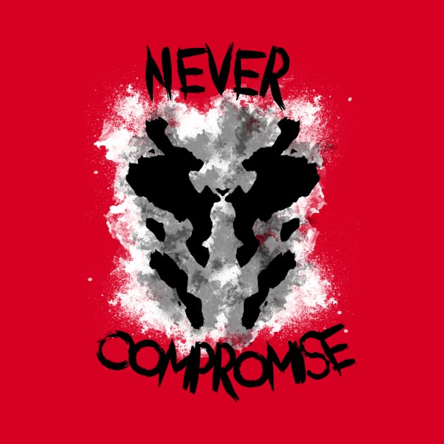 Never Compromise Rorschach by SaverioOste