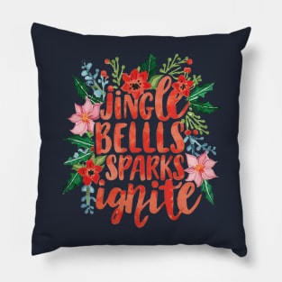 Jingle Bells Sparks Ignite Christmas Special Pillow