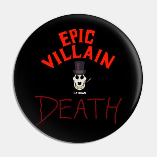 Epic Villain Death (Ratigan) Pin