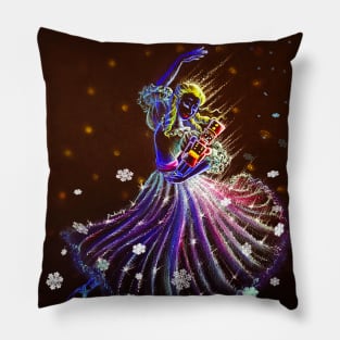 Clara and the Nutcracker Pillow