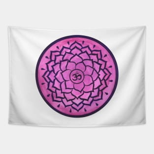 Mandala crown chakra Tapestry