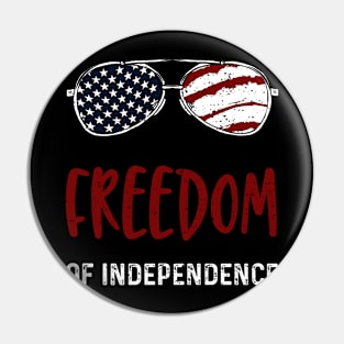 Freedom of Independence Pin