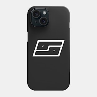 Cancer White Outline Phone Case