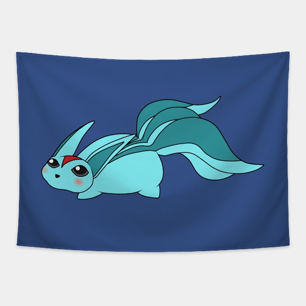 Fat Carbuncle Tapestry by amarysdesigns