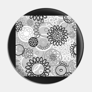 Pattern with black and white elements Pin