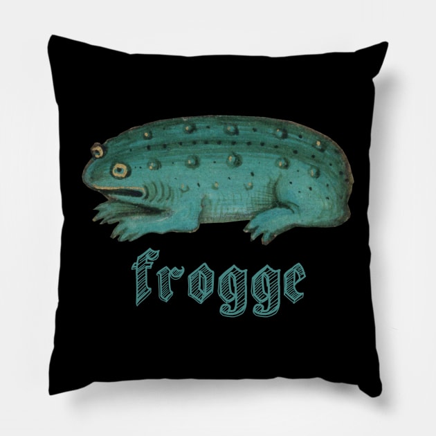 frogge Pillow by Scottish Arms Dealer