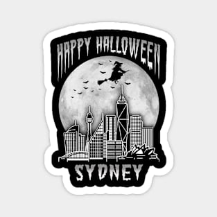 Happy Halloween Sydney Australia Magnet