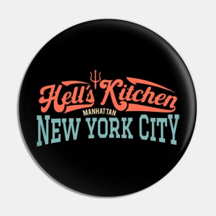 New York Hell´s Kitchen  - Hell´s Kitchen  - Hell´s Kitchen  Manhattan Pin