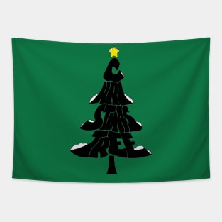 Christmas tree Tapestry