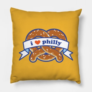 I Heart Philly Pretzel Pillow