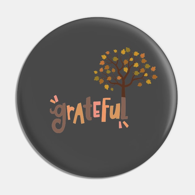 Grateful Pin by Castle Rock Shop